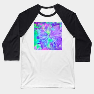 Purple Butterfly by Jan Marvin Baseball T-Shirt